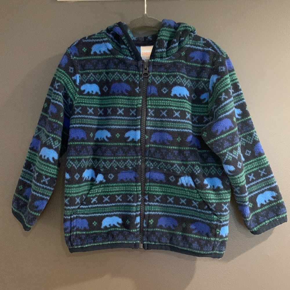 Gymboree zip up hoodie size 2T
